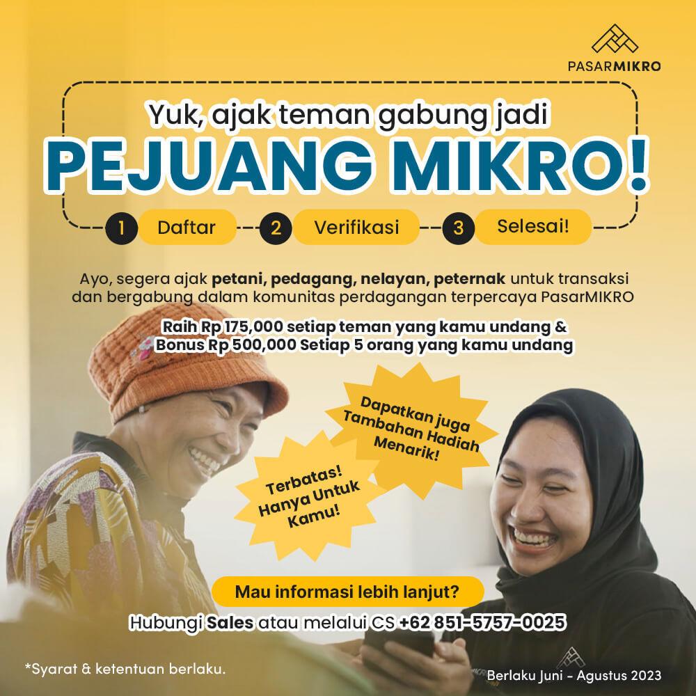 PasarMIKRO - Program Referal Teman Pejuang Mikro